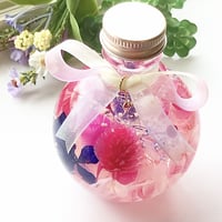 神海の森（ライトセット）』プリザーブドフラワーとクリスタルの