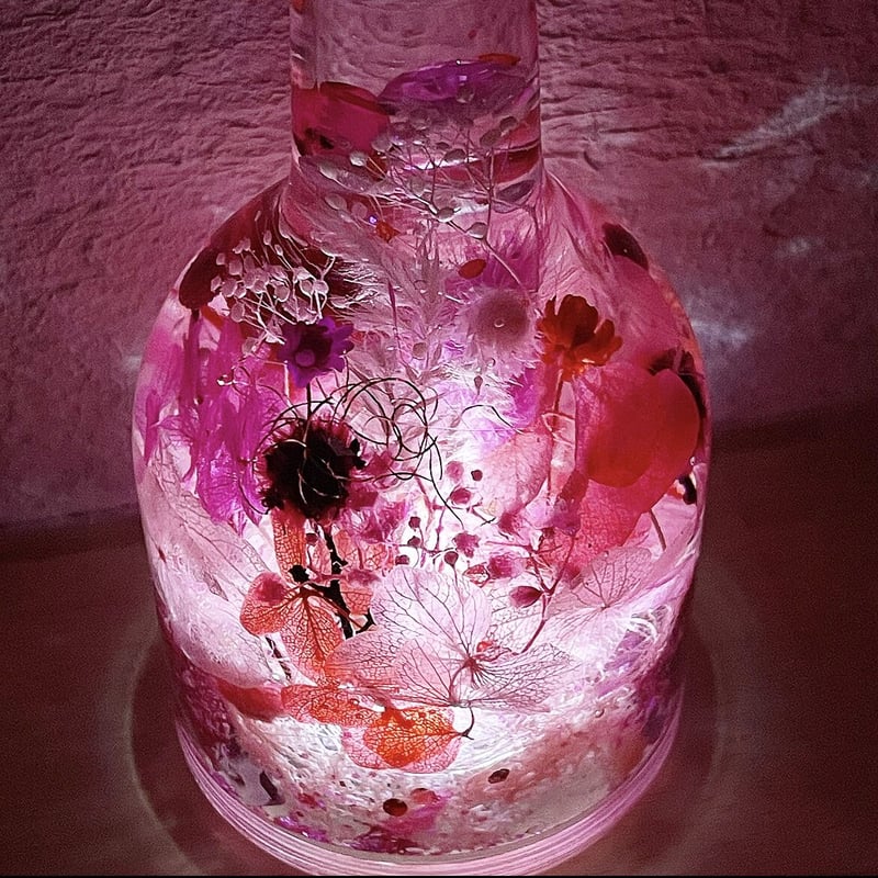 期間限定『宝石の森〜麗しのルビー〜』プリザーブドフラワーと