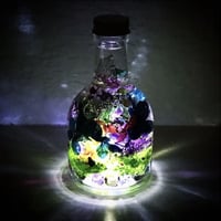 書籍掲載作品✳︎『魔法使いの森』プリザーブドフラワーとクリスタルのメルヘンハーバリウムライト