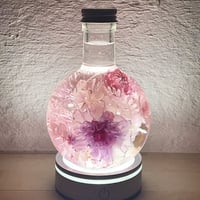 神海の森（ライトセット）』プリザーブドフラワーとクリスタルの