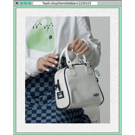 %psh HeM collaboration bag　/　HM-OPS2203 MINT