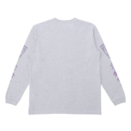 %psh Hyena Long Sleeve Tee / OPS-2102 ASH
