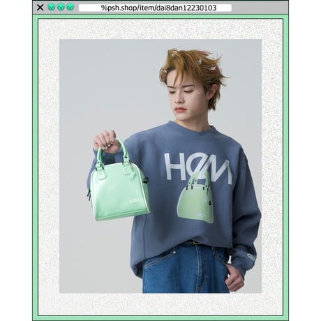 %psh HeM collaboration bag　/　HM-OPS2203 BLACK