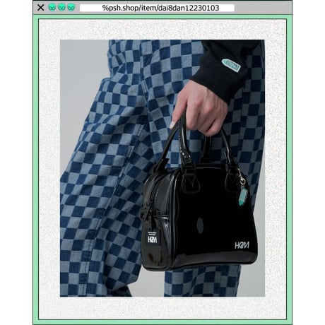 %psh HeM collaboration bag　/　HM-OPS2203 BLACK