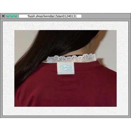 %psh Hyena long sleeve tee　/　OPS-2402 WHITE