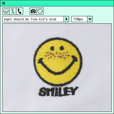 %psh smiley hat　/　SF-OPS2204 WHITE