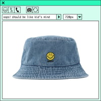 %psh smiley hat　/　SF-OPS2204 DENIM