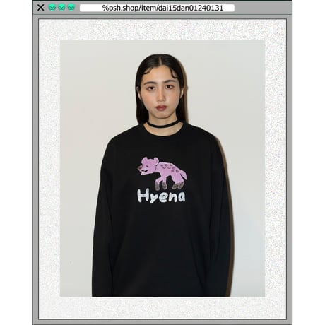 %psh Hyena sweat　/　OPS-2403 ASH