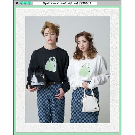 %psh HeM long sleeve tee　/　HM-OPS2201 WHITE