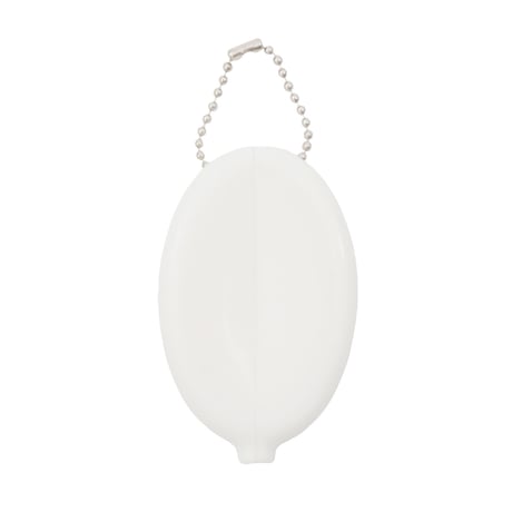 %psh symbol logo rubber coin case / OPS-2112 WHT