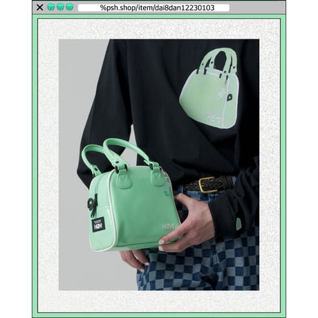 %psh HeM collaboration bag　/　HM-OPS2203 WHITE