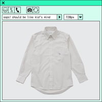 %psh Hyena long sleeve shirt　/　OPS-2401 BEIGE