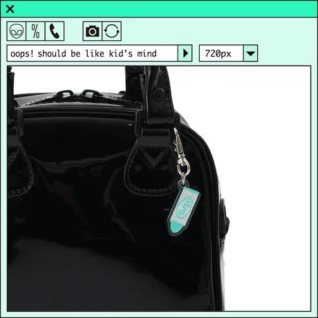 %psh HeM collaboration bag　/　HM-OPS2203 BLACK