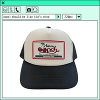 %psh cherry cap　/　OPS-2503 BLACK×WHITE