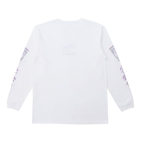 %psh Hyena Long Sleeve Tee / OPS-2102 WHT