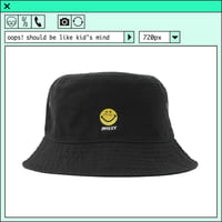 %psh smiley hat　/　SF-OPS2204 BLACK