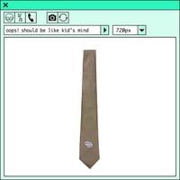 %psh Hyena tie　/　OPS-2404 CAMEL