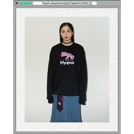 %psh Hyena sweat　/　OPS-2403 BROWN