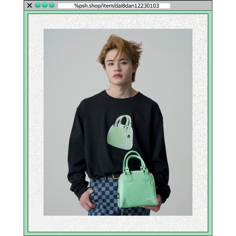 %psh HeM long sleeve tee　/　HM-OPS2201 WHITE