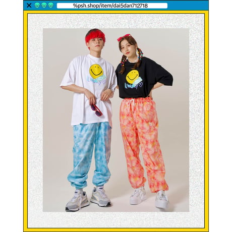 %psh smiley lucky tee　/　SF-OPS2201 SAND BEIGE