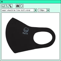 %psh symbol logo mask　/　OPS-2210 BLACK