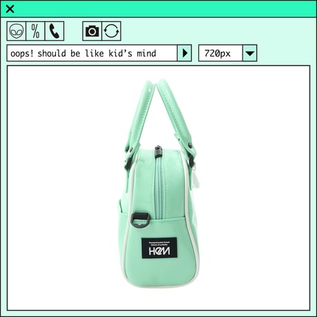 %psh HeM collaboration bag　/　HM-OPS2203 MINT