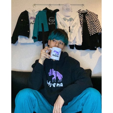 %psh Hyena mug / OPS-2110 WHT