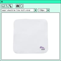 %psh Hyena face towel　/　OPS-2405 PLAIN COLOR