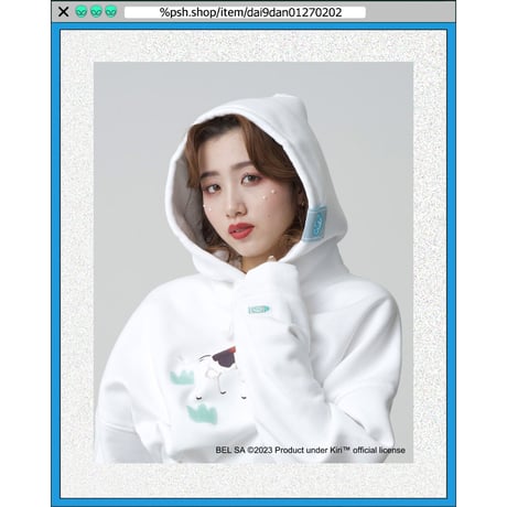 %psh Kiri™ parker　/　KIR-OPS2302 WHITE