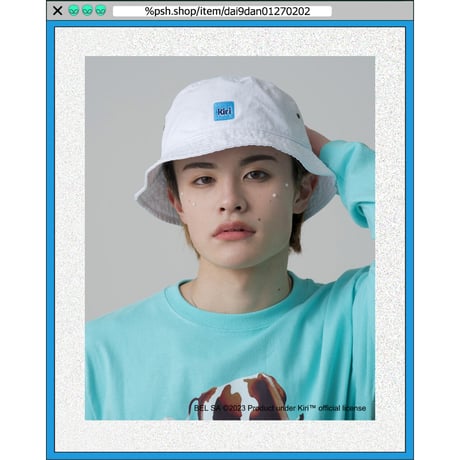 %psh Kiri™ hat　/　KIR-OPS2303 WHITE