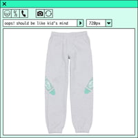 %psh crayon sweat pants 　/　OPS-2309 ASH