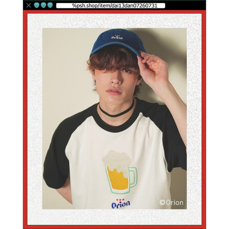 ％psh Orion Beer cap　/　OR-OPS2404 DENIM