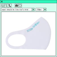 %psh crayon art mask　/　OPS-2205 WHITE
