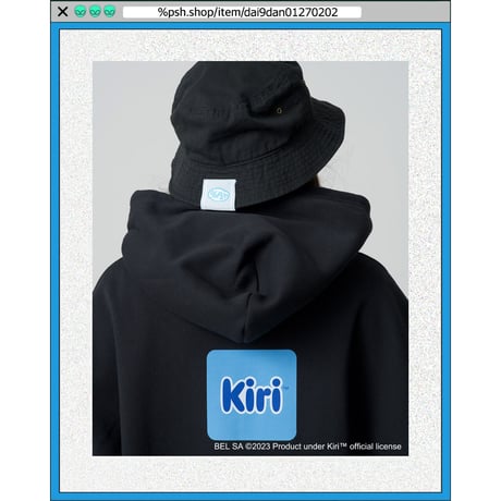 %psh Kiri™ hat　/　KIR-OPS2303 BLACK