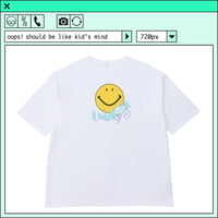 %psh smiley lucky tee　/　SF-OPS2201 WHITE