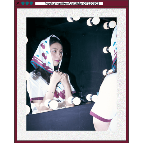 %psh cherry bandana　/　OPS-2504 BURGUNDY