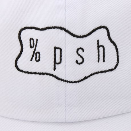 %psh slime logo cap / OPS-2108 WHT