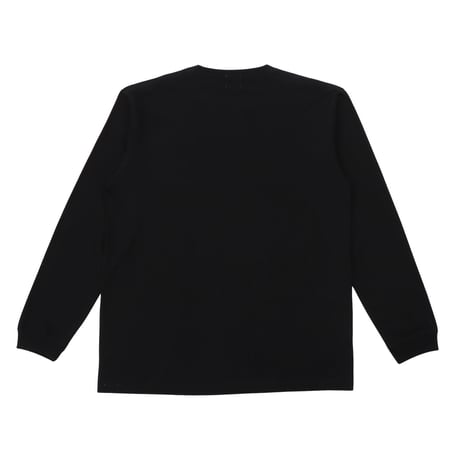 %psh slime logo Long Sleeve Tee / OPS-2101 BLK