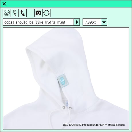 %psh Kiri™ parker　/　KIR-OPS2302 WHITE