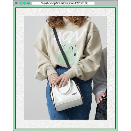 %psh HeM collaboration bag　/　HM-OPS2203 MINT