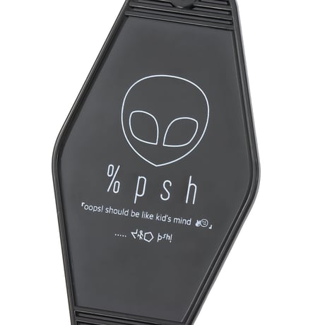 %psh symbol logo motel key holder / OPS-2111 BLK