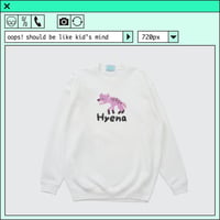 %psh Hyena sweat　/　OPS-2403 WHITE