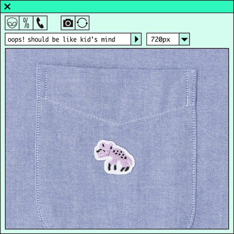 %psh Hyena Long Sleeve Shirt　/　OPS-2201 BLUE