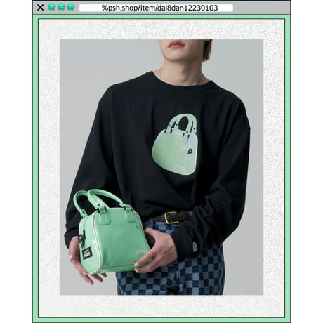 %psh HeM long sleeve tee　/　HM-OPS2201 WHITE