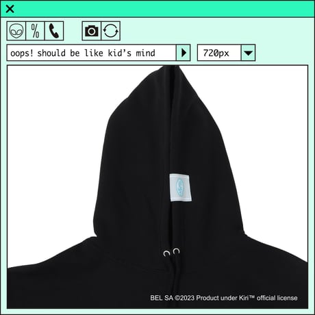 %psh Kiri™ parker　/　KIR-OPS2302 BLACK