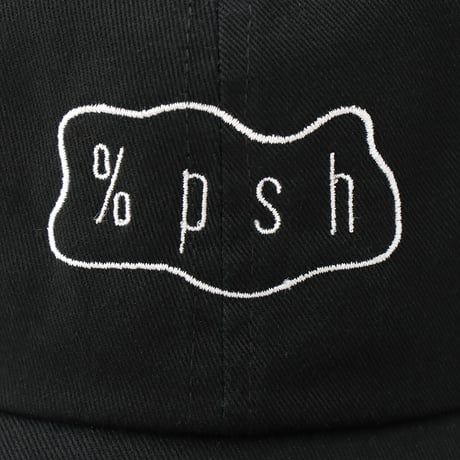 %psh slime logo cap / OPS-2108 BLK
