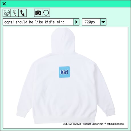 %psh Kiri™ parker　/　KIR-OPS2302 WHITE