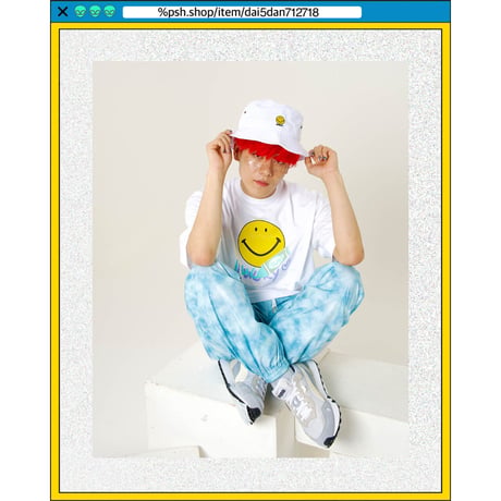 %psh smiley hat　/　SF-OPS2204 DENIM