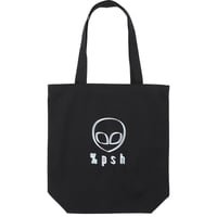 %psh irozure symbol logo Tote / OPS-2107  BLK