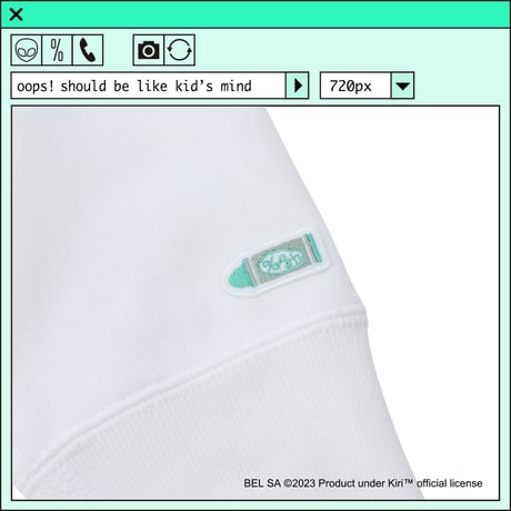 %psh Kiri™ parker　/　KIR-OPS2302 WHITE